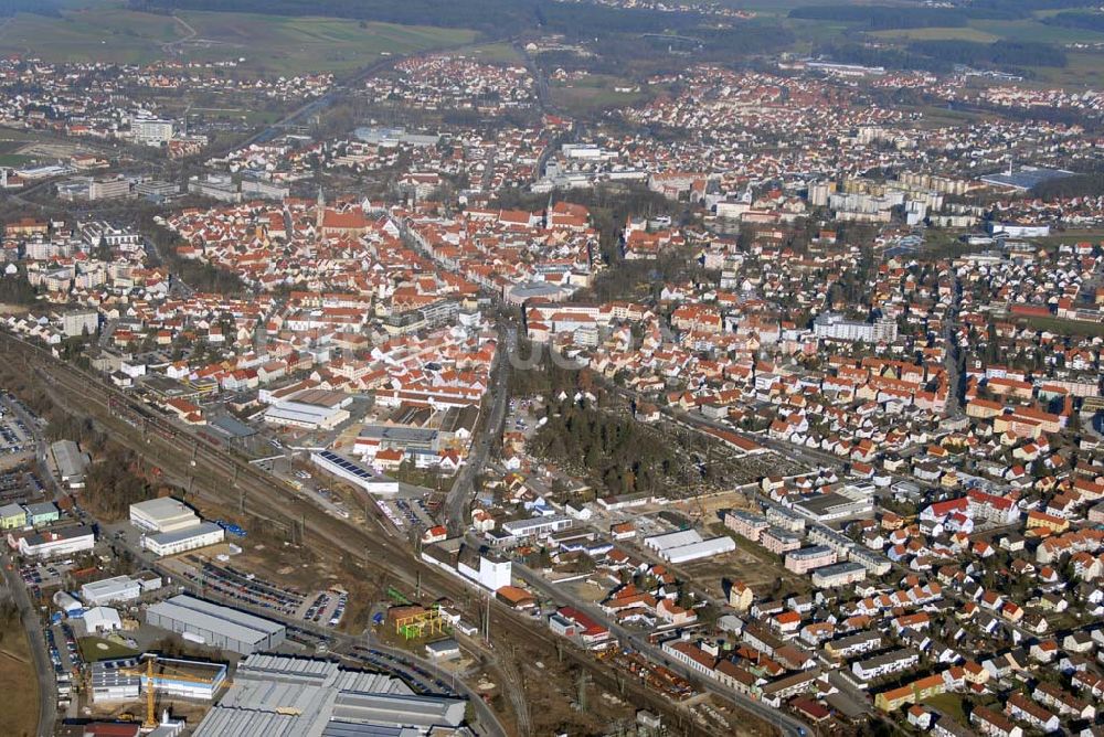 Luftaufnahme Neumarkt - Blick auf Neumarkt in der Oberpfalz