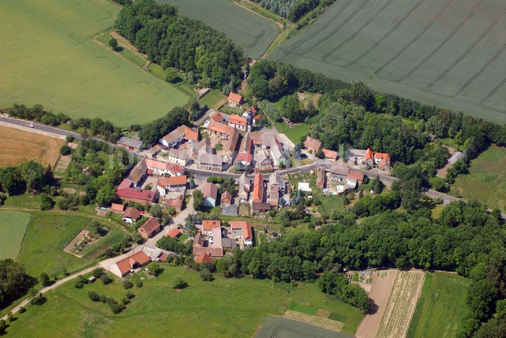 Luftaufnahme Gebstedt - Blick auf Neustedt in Gebstedt