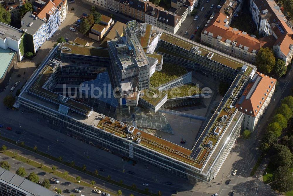 Luftbild Hannover - Blick auf die Norddeutsche Landesbank in Hannover