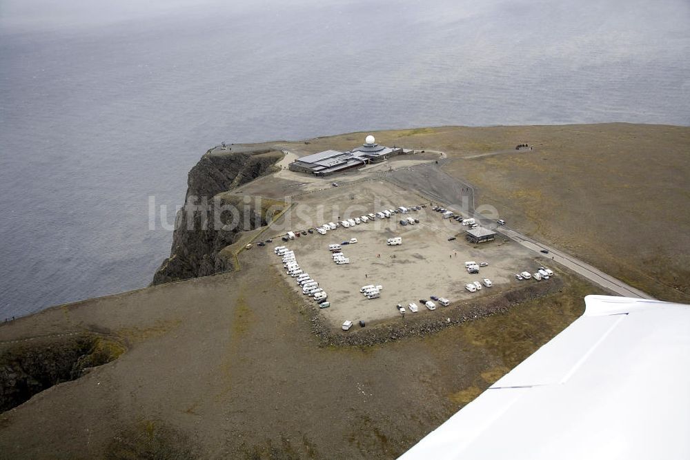 Luftbild Nordkapp - Blick auf das Nordkapp