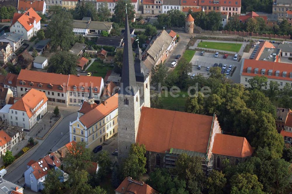 Burg von oben - Blick auf die Oberkirche 'Unser Lieben Frauen'