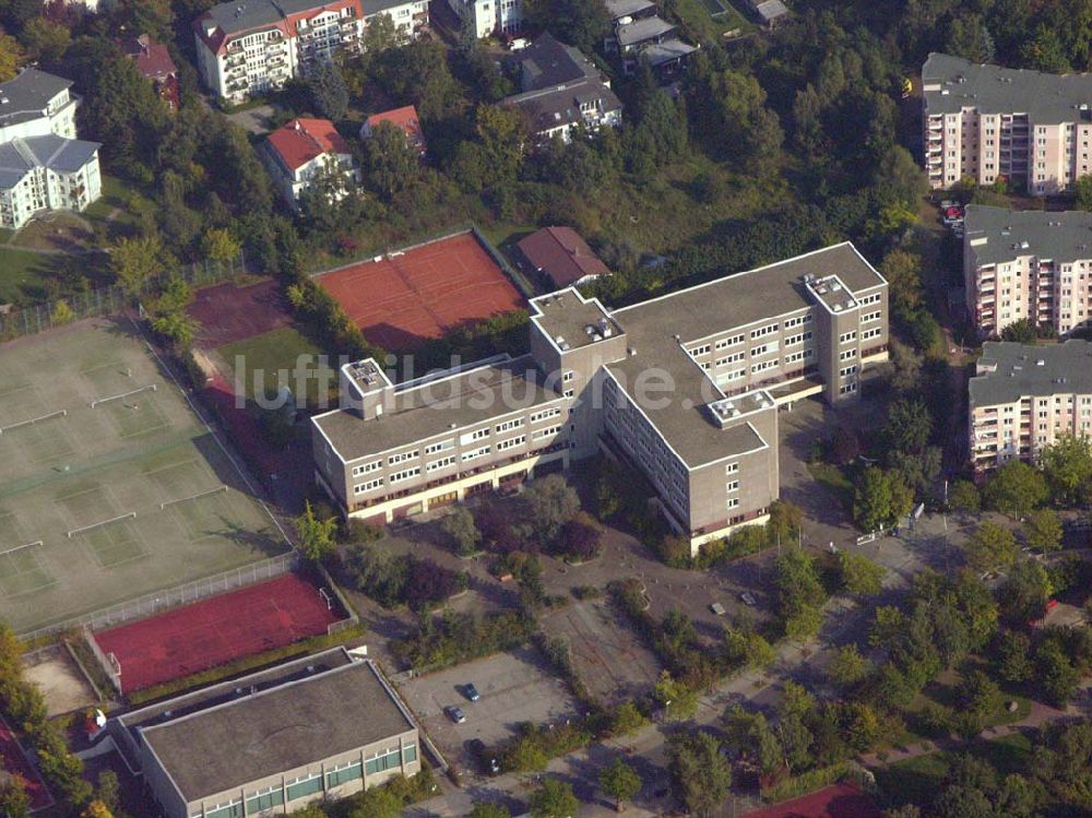 Berlin-Steglitz von oben - Blick auf das Oberstufenzentrum in Berlin-Steglitz