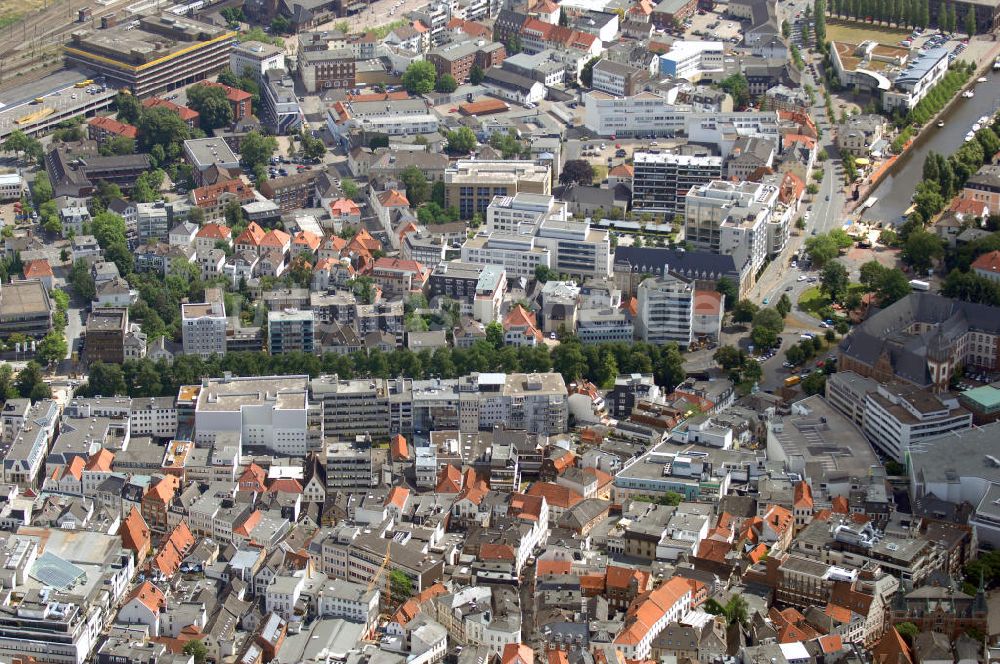 Luftaufnahme Oldenburg - Blick auf die Oldenburger Innenstadt