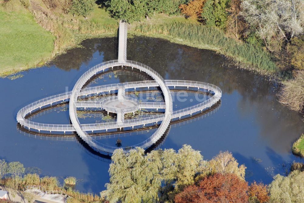 Luftaufnahme Rathenow - Blick auf den Optikpark Rathenow