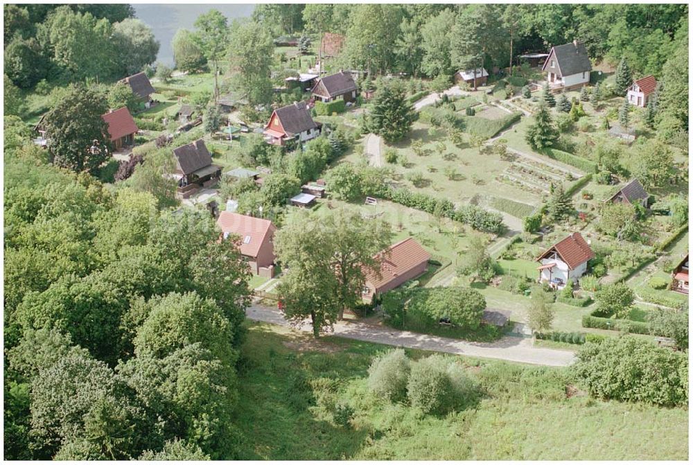 Luftbild Sonnenburg - Blick auf die Ortschaft Sonneburg