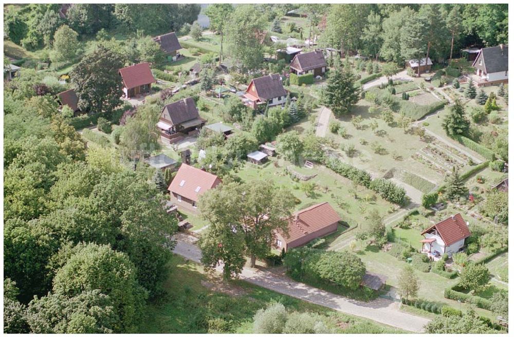 Luftaufnahme Sonnenburg - Blick auf die Ortschaft Sonneburg