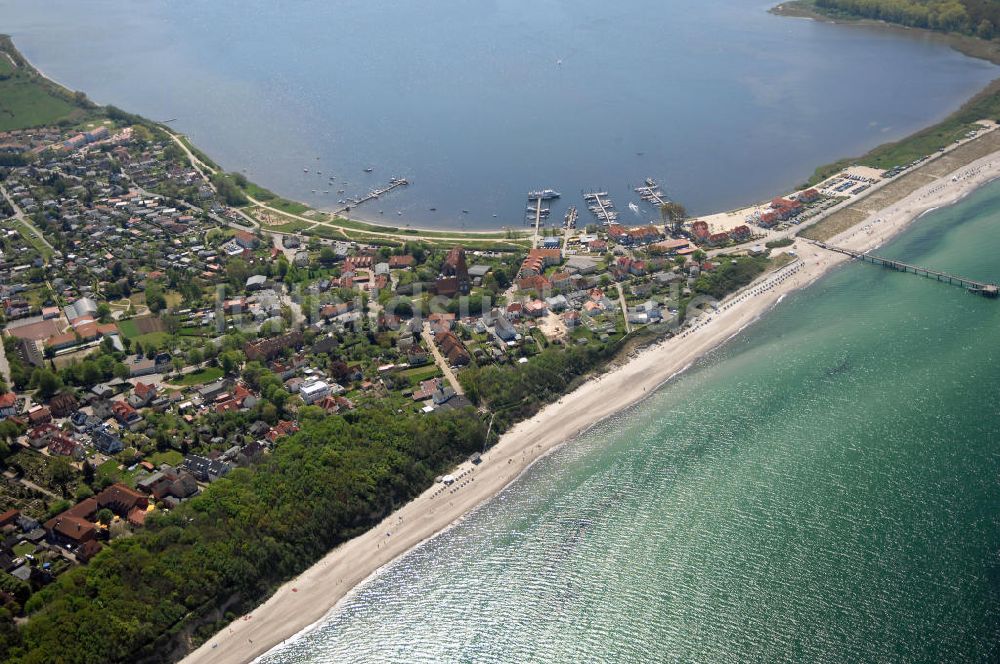 Rerik von oben - Blick auf das Ostseebad Rerik