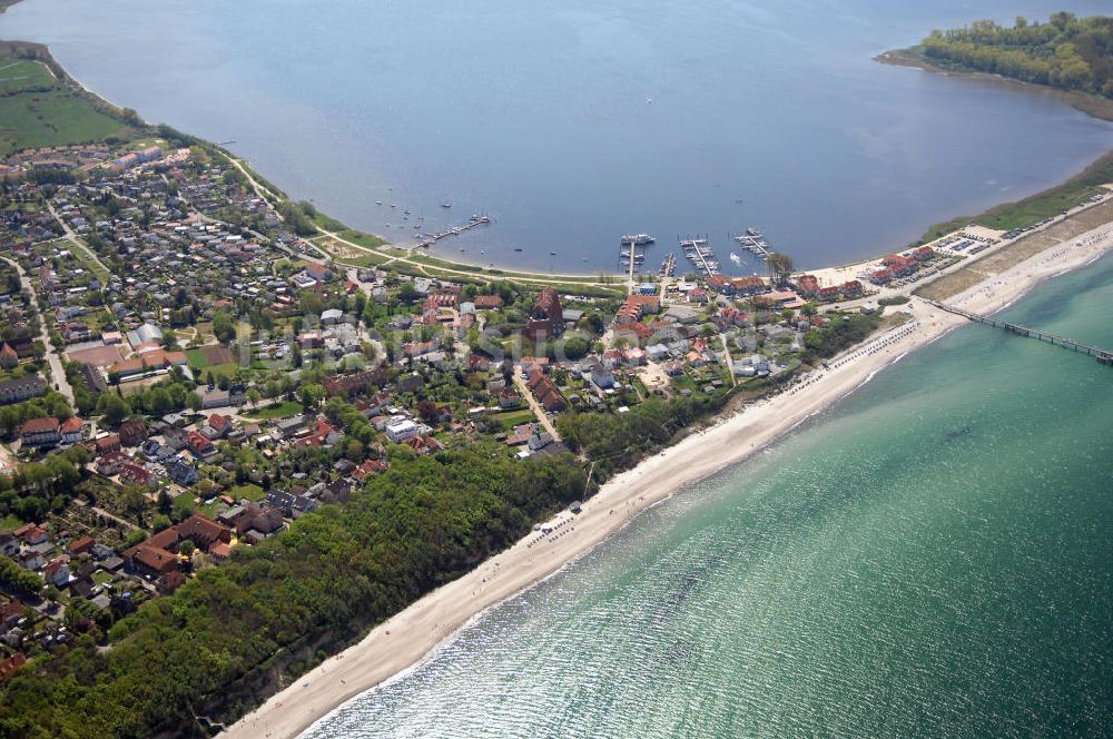 Rerik aus der Vogelperspektive: Blick auf das Ostseebad Rerik