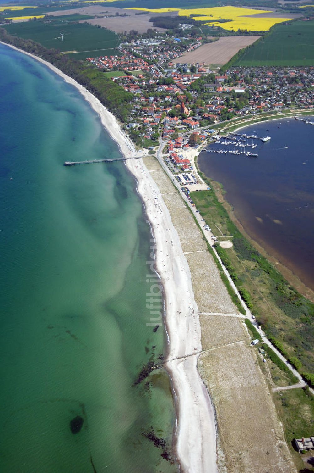 Rerik aus der Vogelperspektive: Blick auf das Ostseebad Rerik