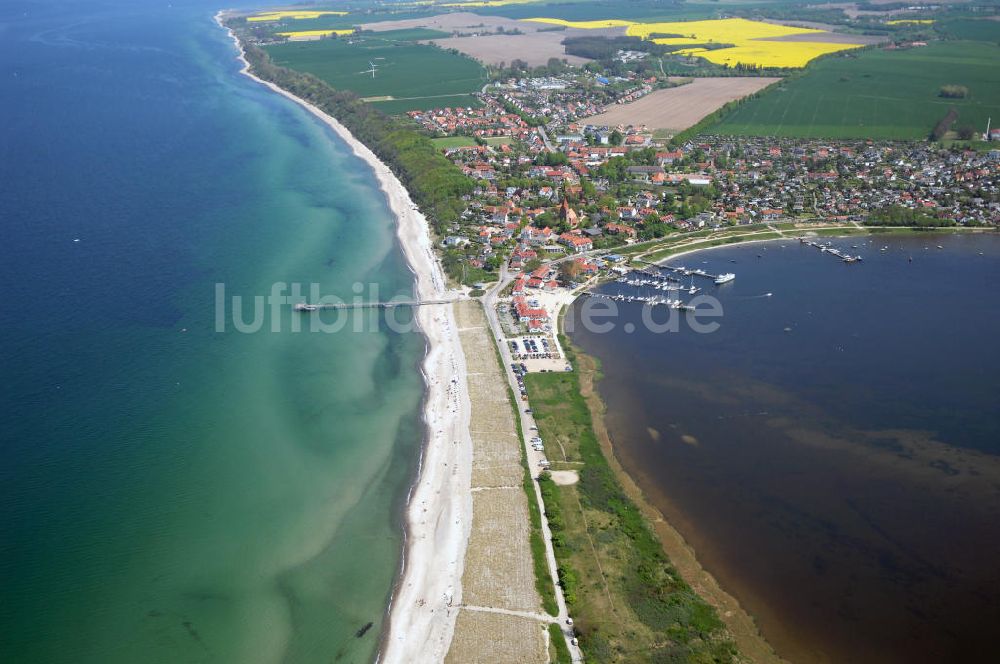 Rerik von oben - Blick auf das Ostseebad Rerik