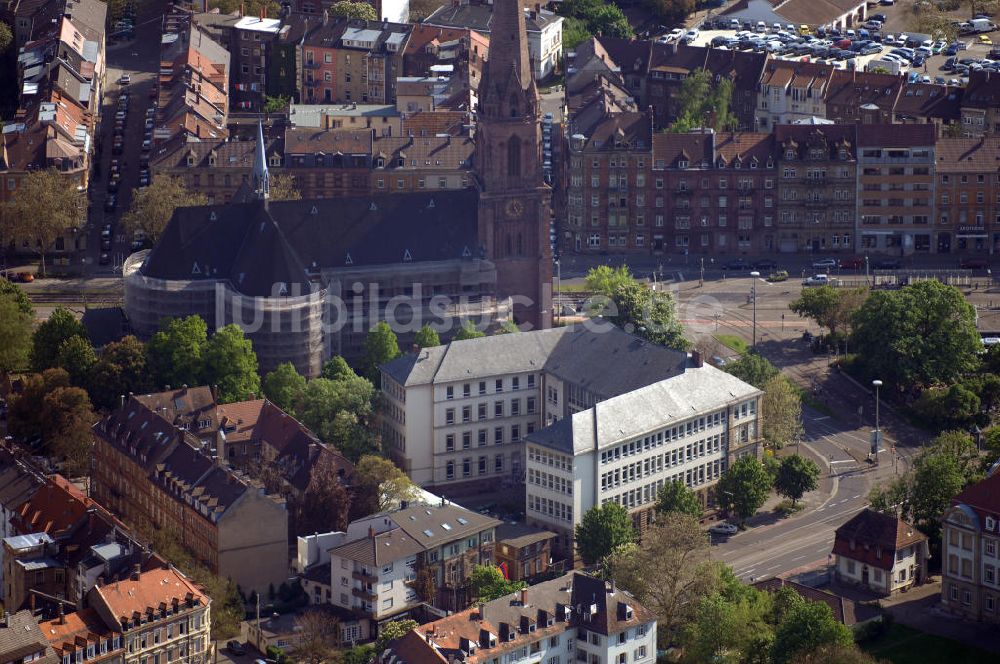 Luftaufnahme KARLSRUHE - Blick auf die Oststadt Karlsruhe