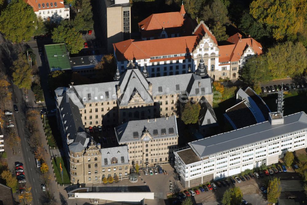 Luftaufnahme Hannover - Blick auf die Polizeidirektion Hannover