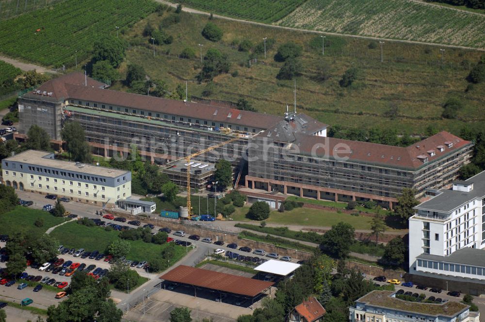 Luftbild Stuttgart - Blick auf das Polizeipräsidium Stuttgart