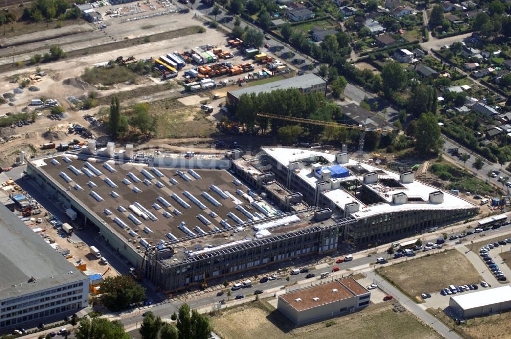 Berlin von oben - Blick auf den Produktionsstandort der SOLON AG in Berlin-Adlershof