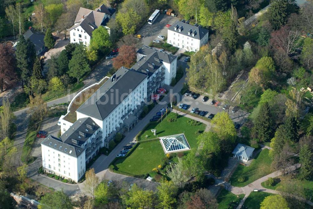 Luftaufnahme Friedrichroda (Thüringen) - Blick auf das Ramada Hotel in Friedrichroda im Thüringer Wald