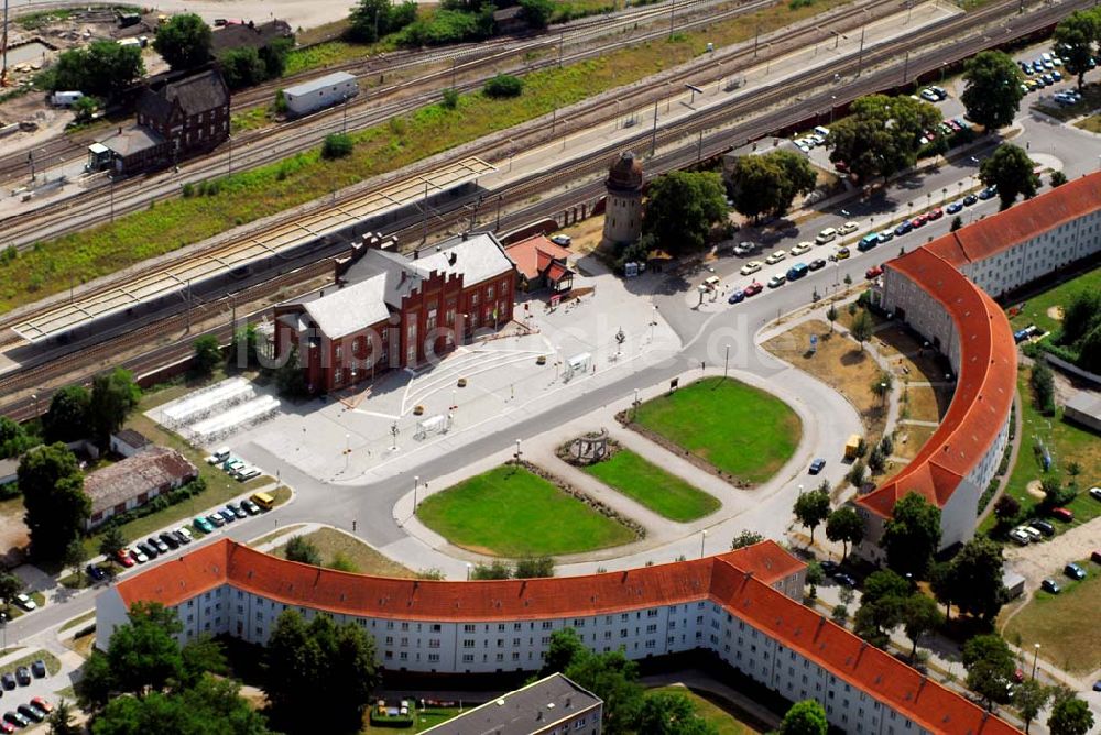 Luftaufnahme Rathenow - Blick auf Rathenow