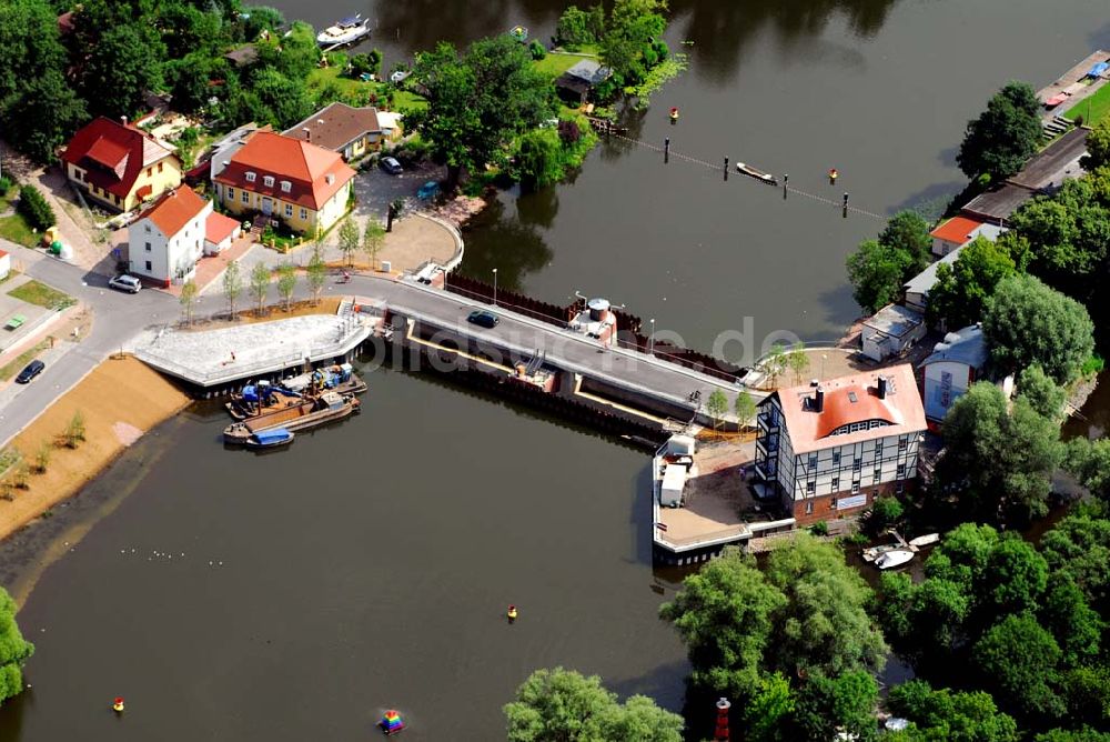 Rathenow aus der Vogelperspektive: Blick auf Rathenow