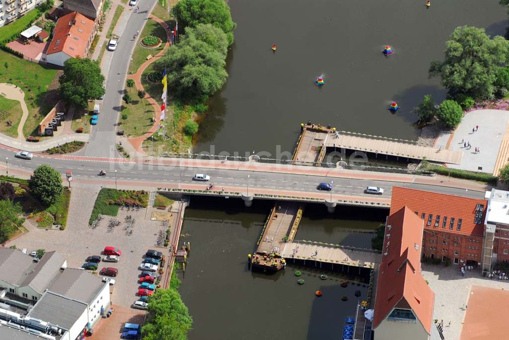 Rathenow von oben - Blick auf Rathenow