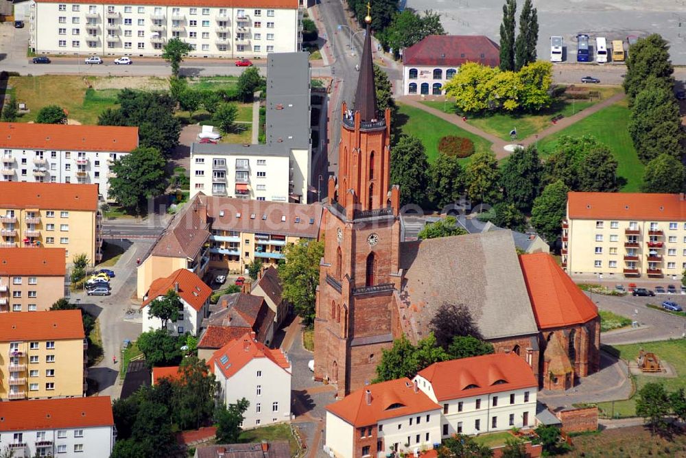 Luftbild Rathenow - Blick auf Rathenow