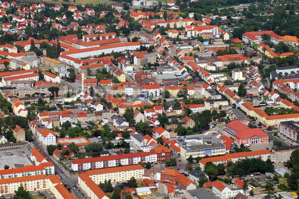 Rathenow von oben - Blick auf Rathenow