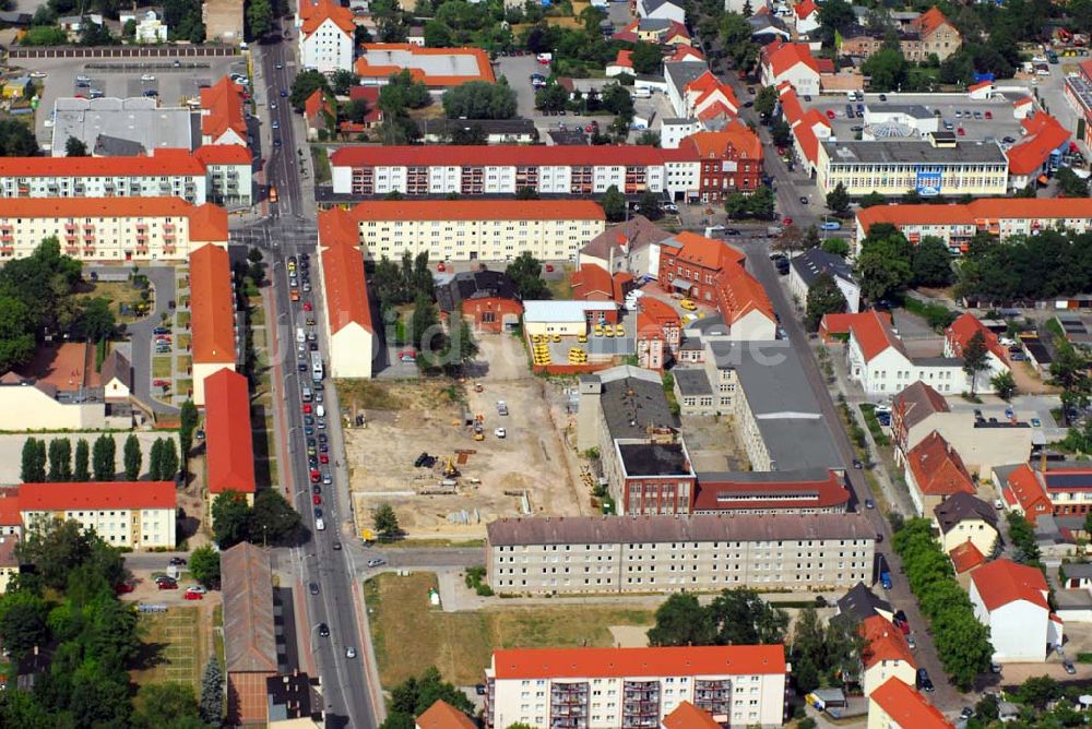 Luftbild Rathenow - Blick auf Rathenow