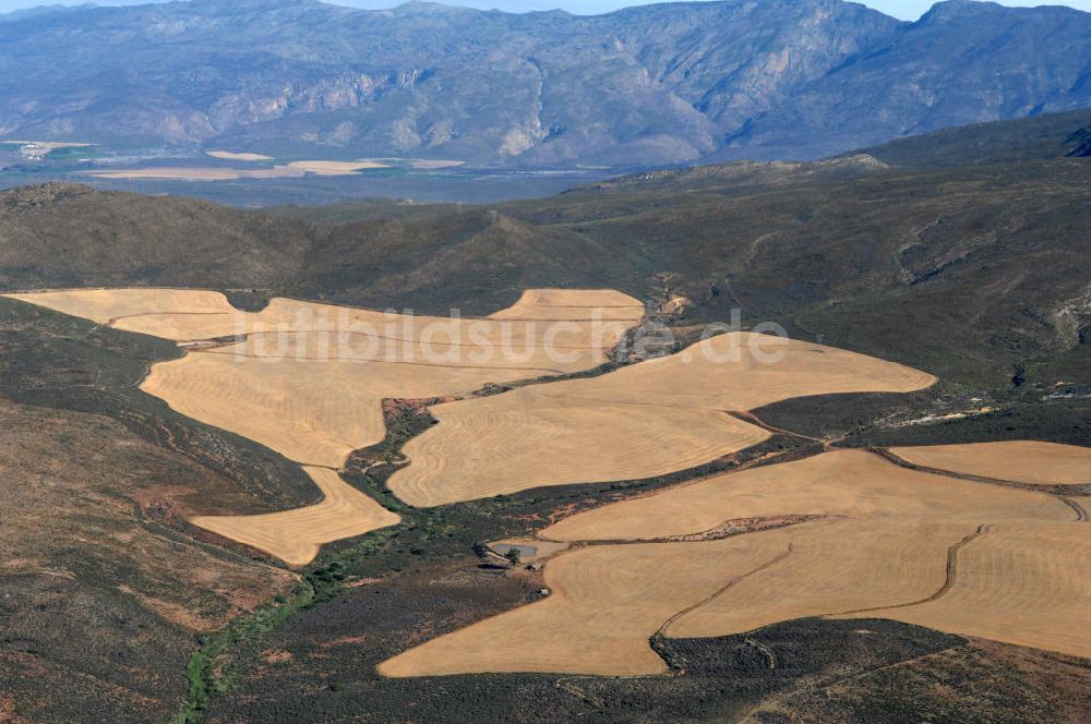 Luftaufnahme OVERBERG - Blick auf die Region Overberg in Südafrika