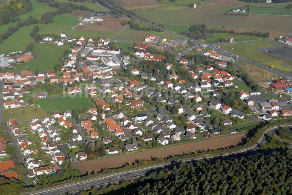 Remsfeld von oben - Blick auf Remsfeld