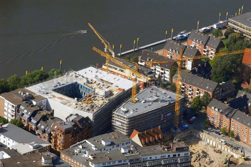 Luftbild Bremen - Blick auf den Rohbau von Radio Bremen