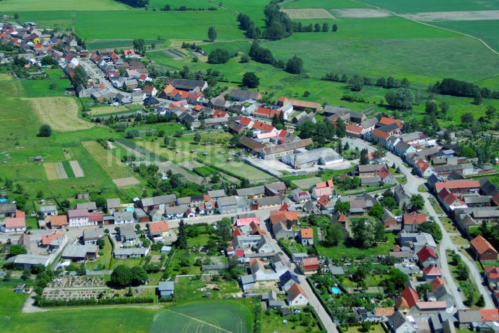 Rosian aus der Vogelperspektive: Blick auf Rosian