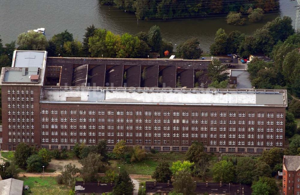 Luftaufnahme Berlin - Blick auf das Rundfunzentrum Nalepastraße in Berlin