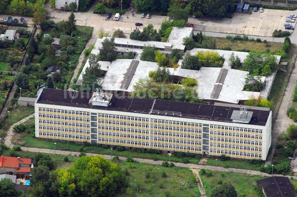 Berlin von oben - Blick auf das Rundfunzentrum Nalepastraße in Berlin