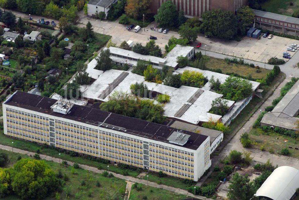 Berlin von oben - Blick auf das Rundfunzentrum Nalepastraße in Berlin