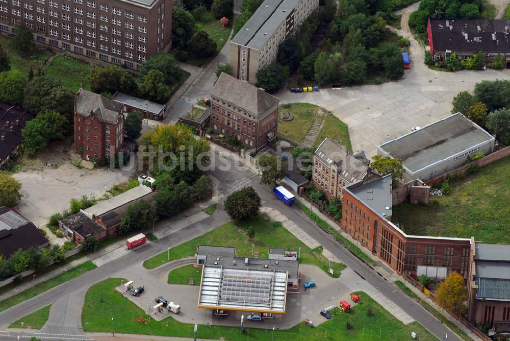 Luftbild Berlin - Blick auf das Rundfunzentrum Nalepastraße in Berlin