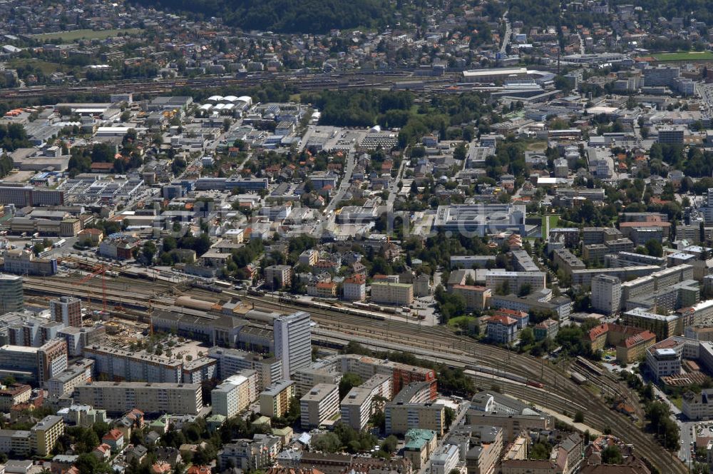 Luftaufnahme Salzburg - Blick auf Salzburg