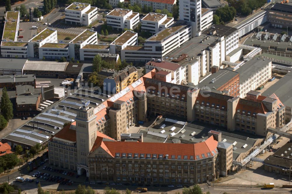 Luftaufnahme Berlin - Blick auf die Samsung - Niederlassung Deutschland in Berlin Oberschöneweide