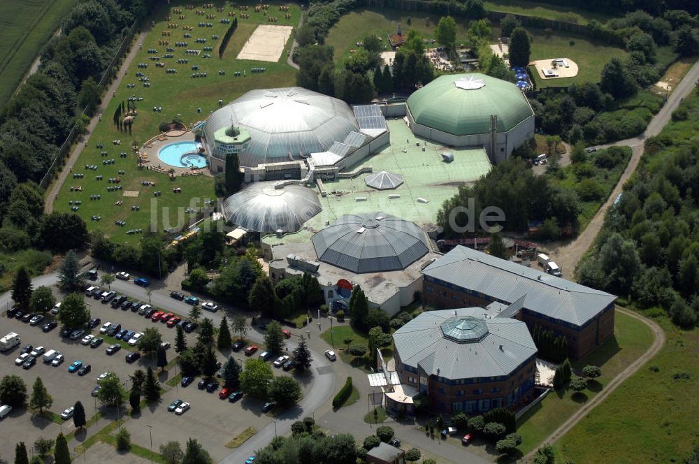 Luftbild Bochum - Blick auf eine Sauna- und Thermenlandschaft bei Bochum