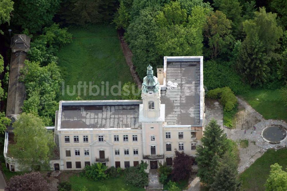 Schönwalde aus der Vogelperspektive: Blick auf das Schloss Dammsmühle in Schönwalde