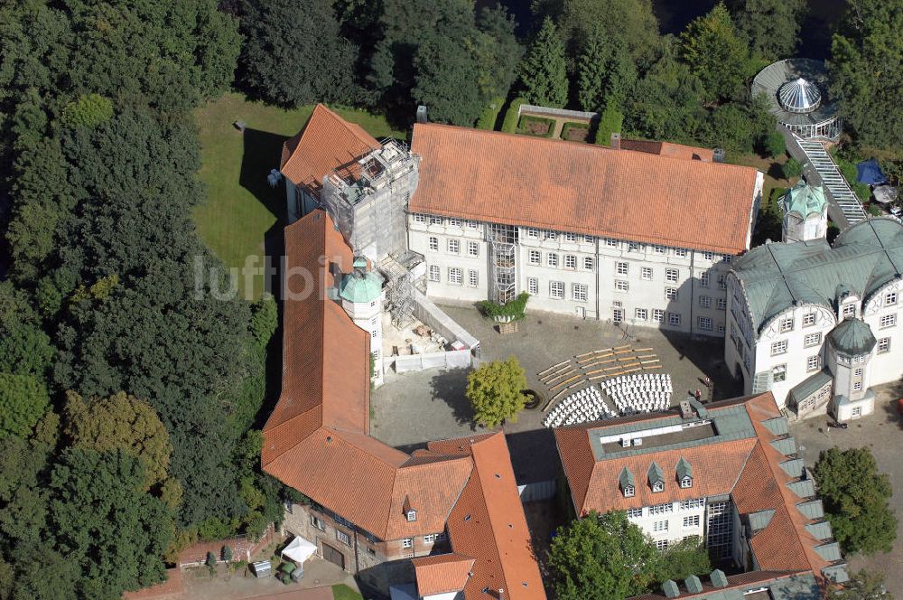 Luftaufnahme Gifhorn - Blick auf das Schloss Gifhorn