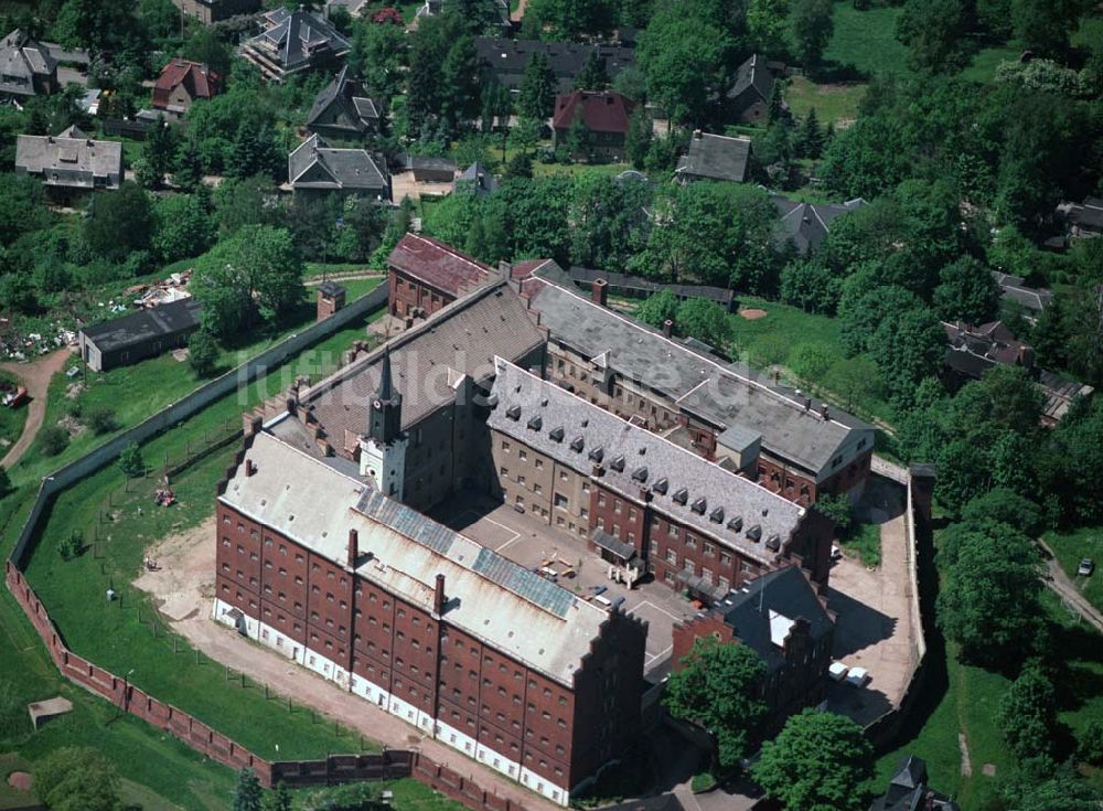 Stollberg aus der Vogelperspektive: Blick auf das Schloss Hoheneck in Stollberg in Sachsen