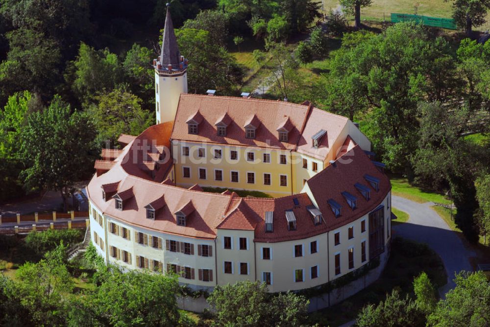 Luftbild Jessen (Elster) - Blick auf das Schloss Jessen