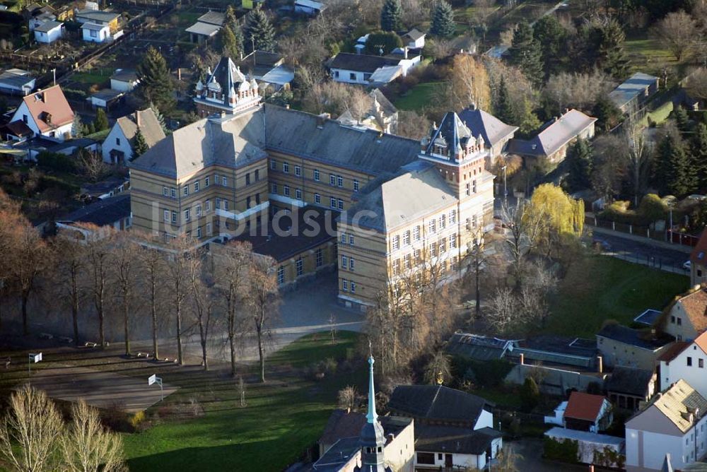 Luftbild Altenburg - Blick auf den Schlosskomplex in Altenburg