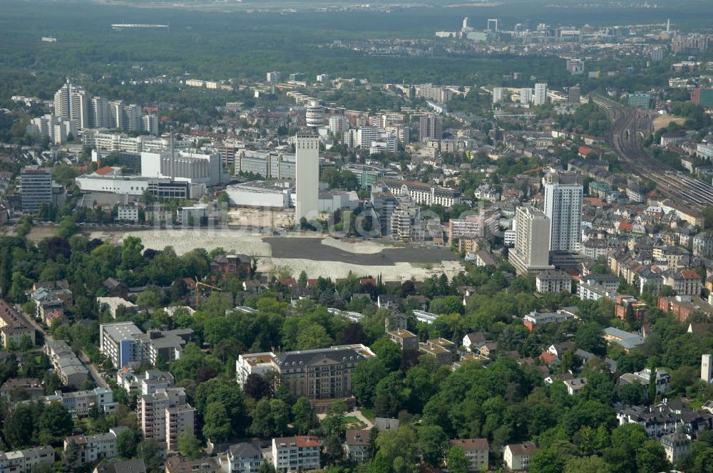 Luftbild Frankfurt am Main - Blick auf die SchlossResidence Mühlberg im Frankfurter Stadtteil Sachsenhausen