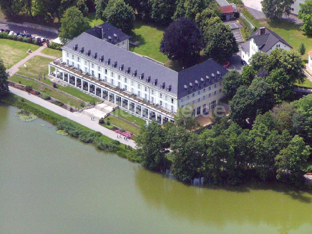 Luftbild Bad Salzungen / Thüringen - Blick auf die Seeklinik Bad Salzungen in Bad Salzungen