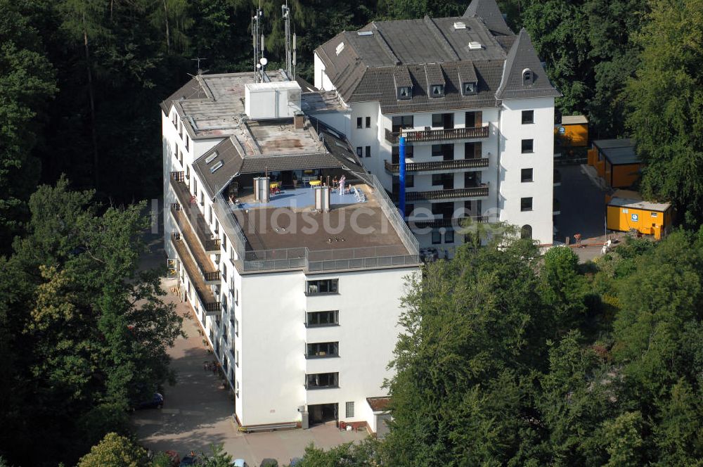 Luftaufnahme Lindenfels - Blick auf das Seniorenheim Parkhöhe in Lindenfels