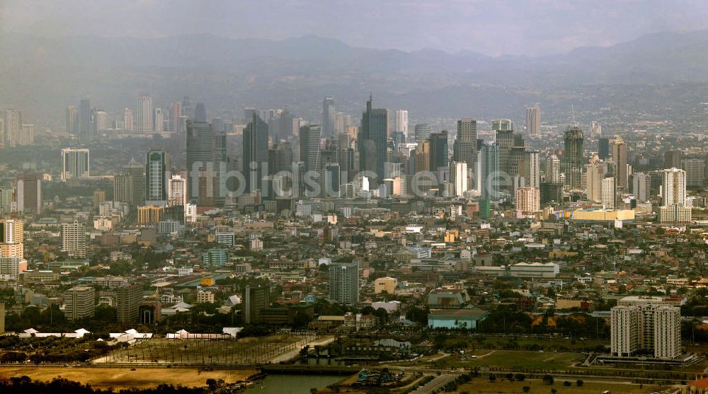 Manila aus der Vogelperspektive: Blick auf die Skyline von Manila