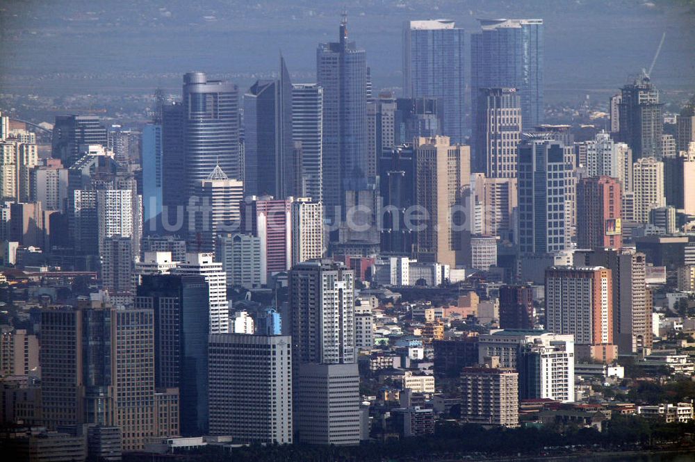 Luftaufnahme Manila - Blick auf die Skyline von Manila