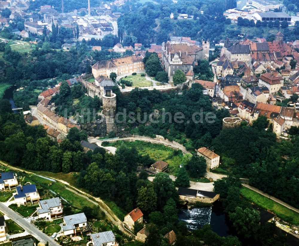 Bautzen aus der Vogelperspektive: Blick auf das Sorbische Museum auf der Bautzener Ortenburg in Bautzen im Bundesland Sachsen