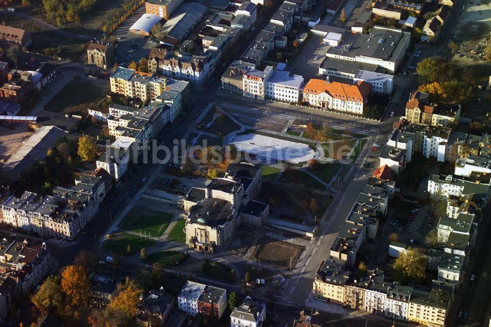 Luftaufnahme Cottbus - Blick auf das Staatstheater in Cottbus