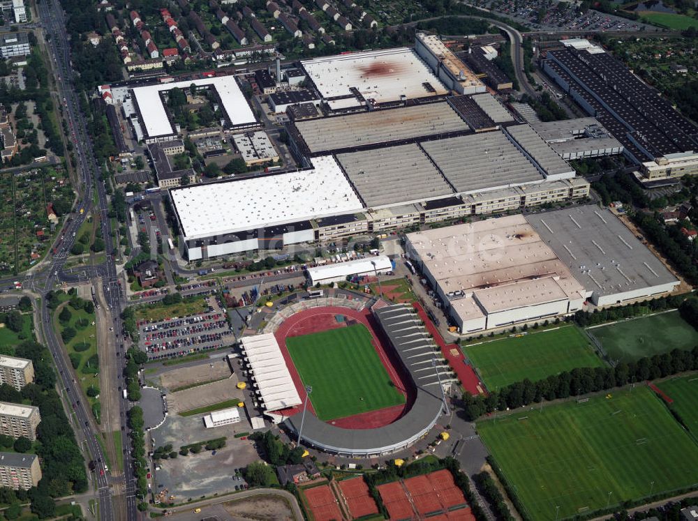 Braunschweig von oben - Blick auf das Stadion Braunschweig