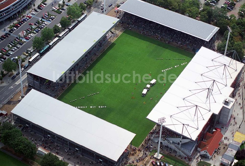 Mainz von oben - Blick auf das Stadion in Mainz